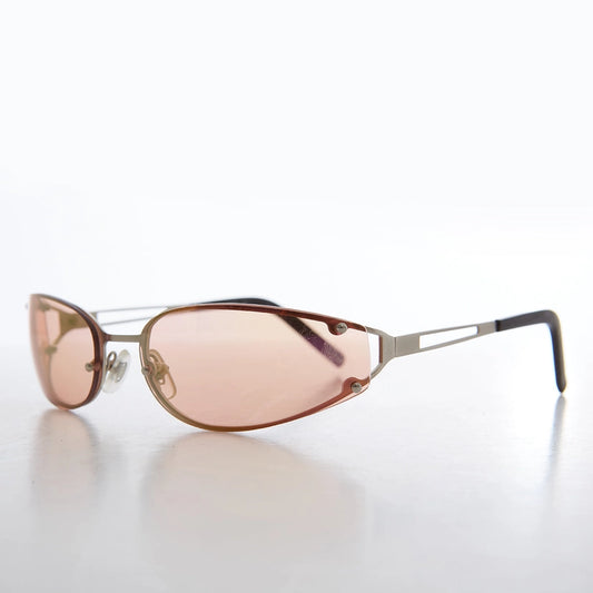 Oval Y2K Vintage Sunglasses - Rickey